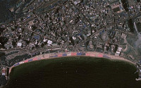 항우연, 아리랑 3호가 촬영한‘해운대의 여름’위성사진 공개