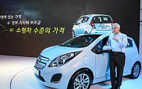세르지오 호샤 사장 “단언컨대 스파크EV는 한국서 가장 효율적인 전기차”