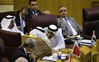 [포토] 시리아 사태 놓고 아랍연맹 긴급회의