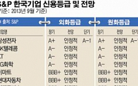 S&amp;P “한국기업 3가지 위험 직면”