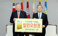 이중근 부영그룹 회장, ‘6·25전쟁 1129일’ 1만5000권 군에 기증