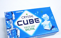 오리온, 얼음처럼 시원한 '크리스탈 큐브' 껌