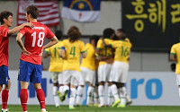 한국, 브라질에 0-2로 패배...네이마르, 오스카에 실점