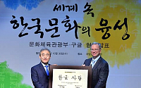 [포토]문체부-구글, 세계 속 한국문화의 융성