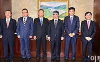 [포토]김중수 한은총재, 대기업 CEO와의 간담회