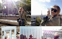 정유미 파리 여행 인증샷…더 예뻐진 미모 &quot;유럽에서도 빛나&quot;