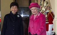 [포토]박근혜 대통령, 영국 엘리자베스 여왕과 함께