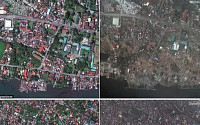 필리핀 태풍 ‘하이옌’ 강타 전후 모습 공개...'충격'