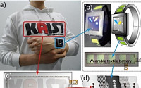 KAIST, 옷처럼 입을 수 있는 신 개념 배터리 개발