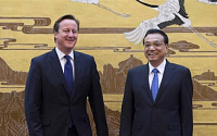영국 총리, 중국 시진핑ㆍ리커창과 회담…중ㆍEU FTA 지지
