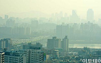[포토]몰려온 중국발 미세먼지