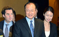 [포토]기업인과의 간담회 참석하는 김용 세계은행 총재