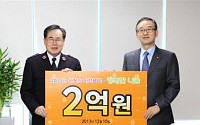 현대해상, 구세군에 성금 2억원 전달