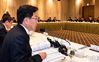 [포토]윤상직 장관,"공공기관 경영정상화 미흡...조기교체 불사"