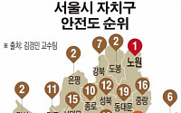 [숫자로 보는 뉴스]서울 부자동네 범죄안전 취약