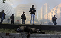 레바논 수도 차량 폭탄테러…전 재정장관 등 80여명 사상