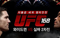 UFC168 앤더슨 실바 vs 크리스 와이드먼, 생중계 보려면