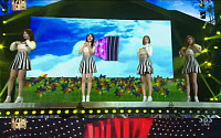 ‘SBS 가요대전’ 에이핑크, 걸스데이 ‘기대해’ 소화 “멜빵 엉덩이 춤”