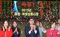 [포토]아듀! '2013 증시 폐장'