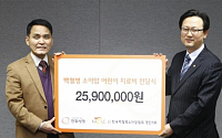 한화생명, 한국백혈병소아암협회에 후원금 전달