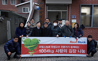 리얼스탁, 서울역 쪽방촌 ‘사랑 나눔’ 봉사활동
