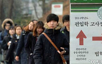 [포토]편입학 인기 '고사장으로 향하는 학생들'