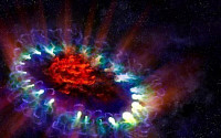 초신성 폭발 장면,  우주 생성 비밀 풀 수 있다...어떻게?