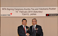 금호타이어, 요코하마와 기술제휴… 자본교류는 제외