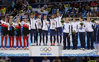 [소치올림픽] 여자 쇼트트랙 3000m 계주 금메달, 한국선수 5명 VS 상대팀 4명…왜?