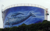 [포토] '고래도시' 상징 귀신고래 벽화