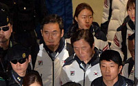 [포토] 입국하는 동계올림픽 선수단