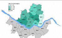 서울 한강이북, 도심 녹지 10년 새 20% 증가