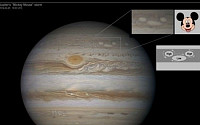 목성 트리플 폭풍, 목성에 미키마우스 얼굴이?…'고기압권 폭풍의 신비~'