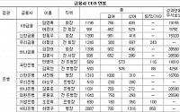 [종합] 현직 금융CEO 연봉差 최대 ‘5배’…하영구 씨티은행장 ‘연봉 킹’