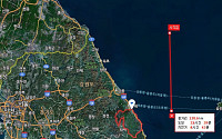 무인기 추가 발견, MDL 남쪽 130km 삼척… 위성사진 지도로 보니