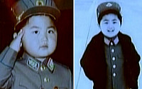 [포토] 조선중앙TV가 공개한 김정은 위원장의 어릴적 모습