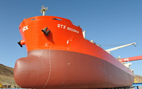 STX조선, 다롄 생산기지서 첫 선박 진수