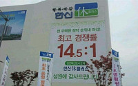 김천혁신도시 2차 한신플러스 평균 2.79대1