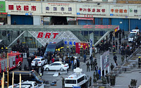 [포토] 중국 신장 기차역서 폭발사고