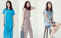 박지윤 화보, 청청패션+패턴티셔츠…화사한 봄패션으로 우월한 기럭지 뽐내