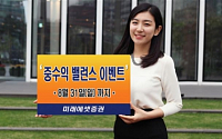 미래에셋증권, ‘중수익 밸런스 이벤트’ 개최
