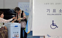 [선택6.4] 전국동시지방선거 오전 현재 9시 투표율, 2010년보다 낮아
