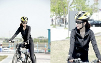 공현주, 환경의 날 기념 인증샷… 레깅스+고글 ‘자전거 패션’