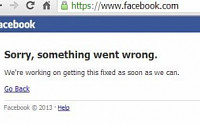 페이스북 오류…올 들어 두 번째