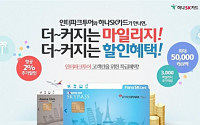 ‘인터파크투어ㆍ하나SK’ 카드 출시…“구매금액 항공 마일리지로”