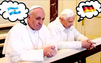 [포토] 아르헨티나 vs 독일, 기도하는 교황의 속마음?