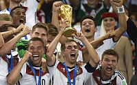 [포토] 월드컵 우승의 기쁨... 환호하는 독일팀