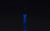 [포토] 에펠탑의 '혁명의 불꽃'