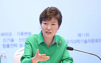 박 대통령 “바이오·기후변화 분야, 민간주도 산업화와 시장 형성 단계로 나가야”