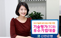 신한은행, 기술평가(TCB) 우수 기업대출 출시